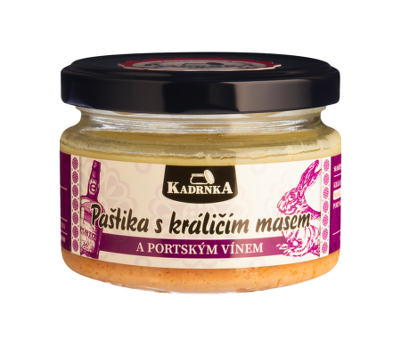 Paštika s králičím masem a portským vínem 160g
