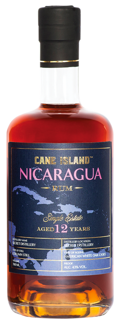 Cane Island Single Estate Nicaragua 12 Years Old 0,7l