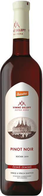 Pinot Noir, české zemské, Vinné sklepy Kutná Hora