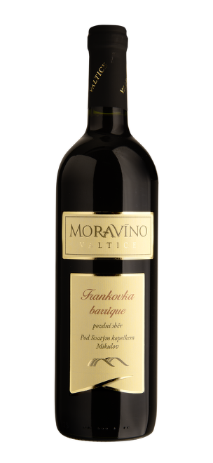 Frankovka barrique, pozdní sběr, Moravíno
