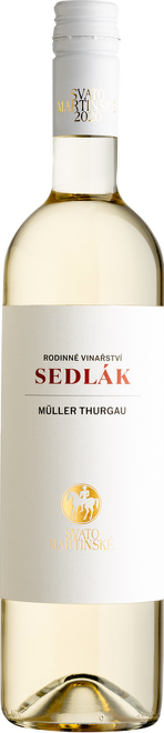 Svatomartinské, Müller Thurgau, Sedlák