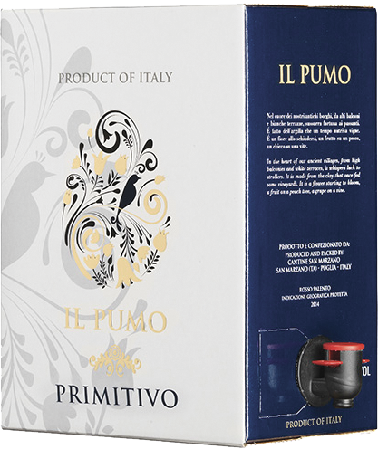 BIB 5L Primitivo Il Pumo Puglia IGP