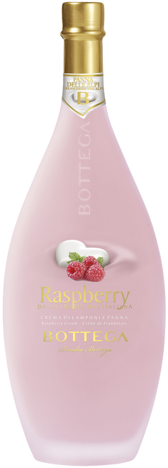 Bottega Liquore Raspberry Cream 0,5l (maliny se smetanou)