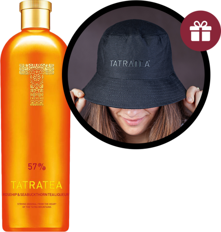 Tatratea 57% Rosehip & Sea Buckthorn Tea liqueur 0,7l