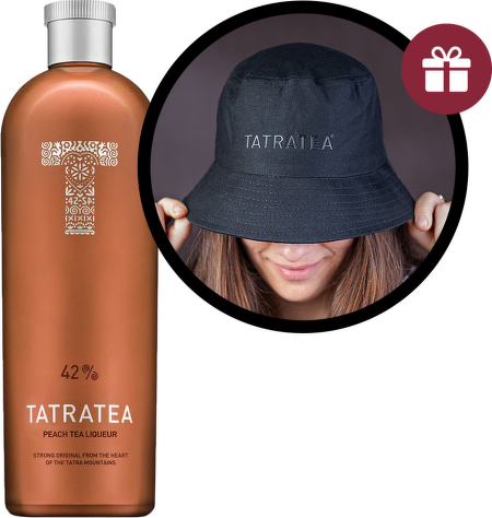 Tatratea 42% Peach Tea liqueur 0,7l