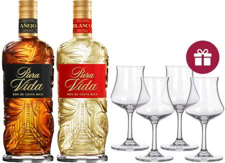 Pura Vida Blanco + Anejo + dárek