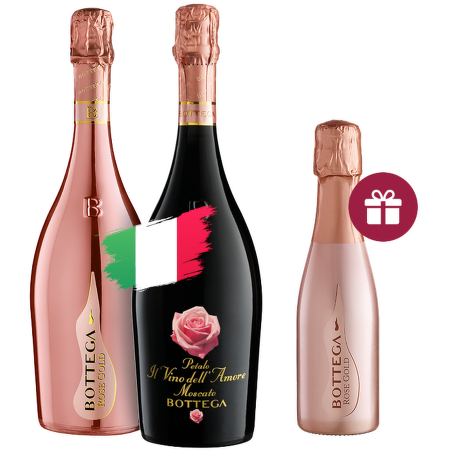 Bottega Rosé Gold & Petalo + dárek