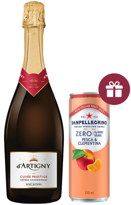 D´Artigny Cuvée Prestige Brut - nealkoholické víno