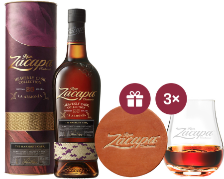 Ron Zacapa La Armonia Heavenly Cask + dárek