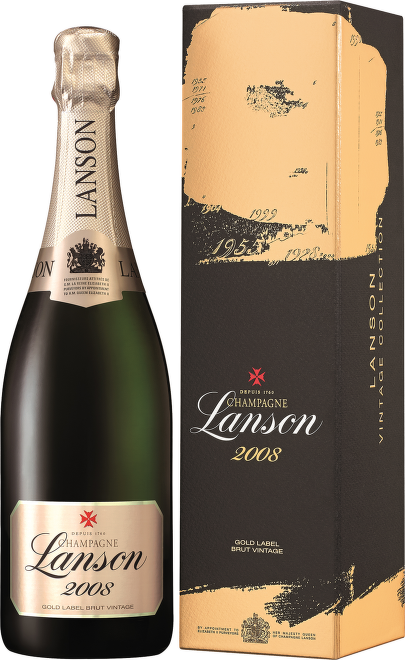 Lanson Gold Label Brut Vintage 2008, 0,75l