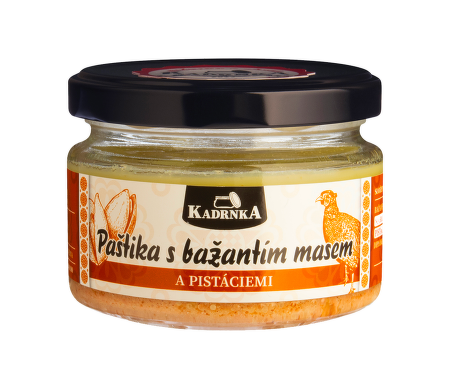 Paštika s bažantím masem a pistáciemi 160g