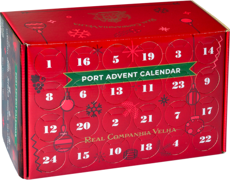 Adventní kalendář portské 24 x 50 ml
