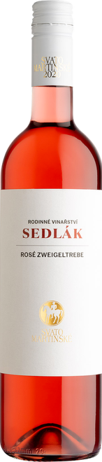 Svatomartinské, Zweigeltrebe rosé, Sedlák