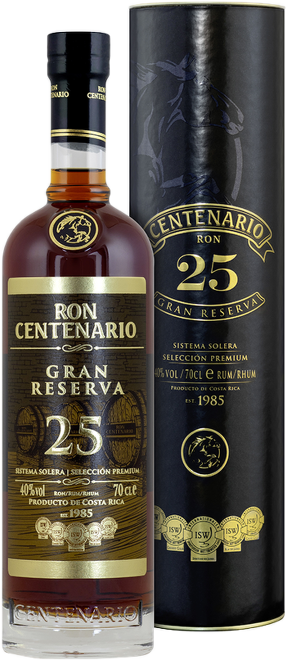 Centenario Rum 25 Years Old Gran Reserva 0,7l