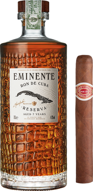 Eminente Reserva 7YO + kubánský doutník