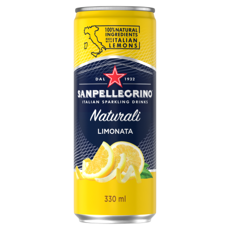 Sanpellegrino Limonata (citron), plech, 0,33l