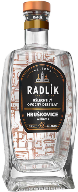 Radlík Hruškovice Williams 43% 0,5l