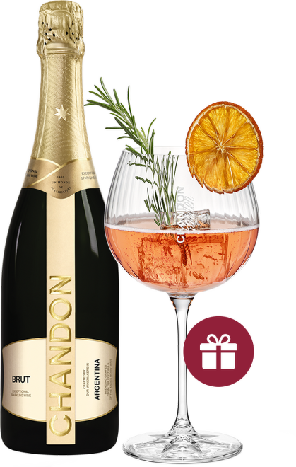 Chandon Brut Argentina + dárek