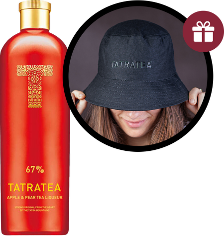 Tatratea 67% Apple & Pear Tea liqueur 0,7l