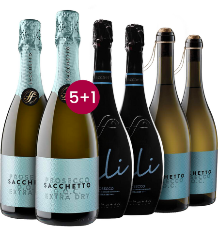 Prosecco Blue Labels 5+1