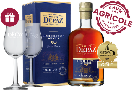 Depaz XO Grande Reserve, Martinique 0,7l + dárek