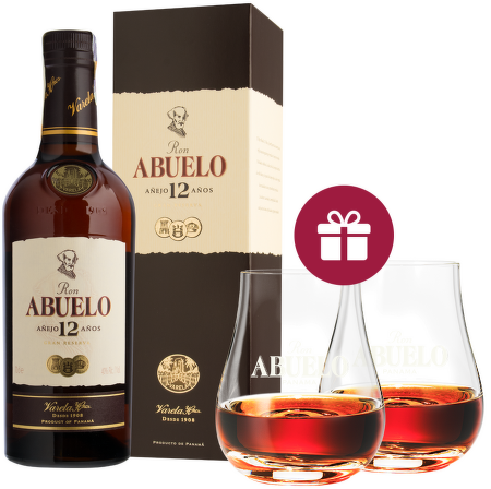 Abuelo 12YO + dárek