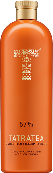 Tatratea 57% Rosehip & Sea Buckthorn Tea liqueur 0,7l