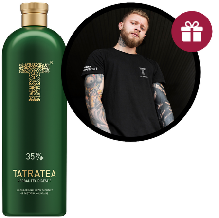 Tatratea 35% Herbal 0,7l + dárek