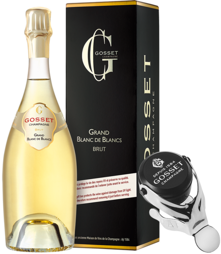 Gosset Grand Blanc de Blanc 0,75l + dárek