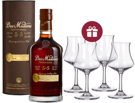 Dos Maderas P.X. 5+5 box 0,7l + dárek
