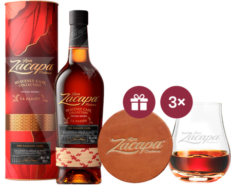 Ron Zacapa La Pasion Heavenly Cask + dárek