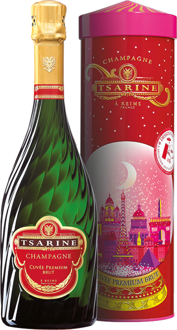 Tsarine Cuvee Premium Brut box 0,75l