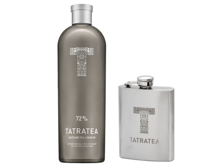 Tatratea 72% Outlaw Tea liqueur 0,7l + placatka