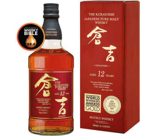 Kurayoshi Pure Malt 12 Years Old Japanese Whisky 0,7l