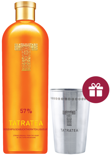 Tatratea 57% Rosehip & Sea Buckthorn Tea liqueur 0,7l