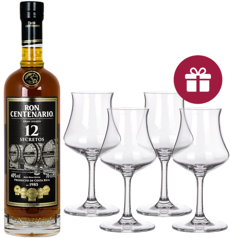 Centenario Rum 12 Secretos Gran Legado + dárek