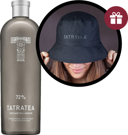 Tatratea 72% Outlaw Tea liqueur 0,7l
