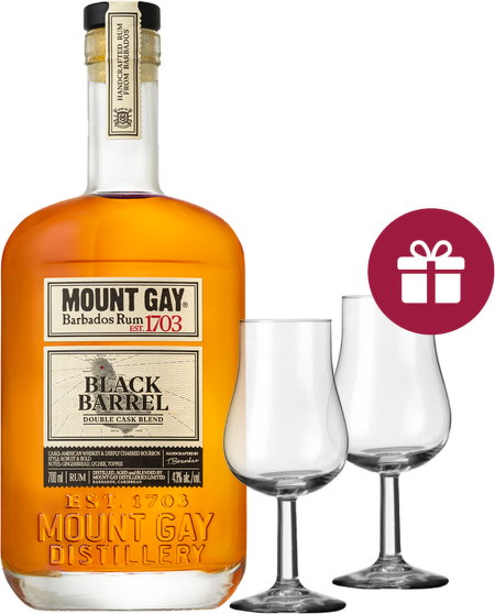 Mount Gay Black Barrel 0,7l + dárek