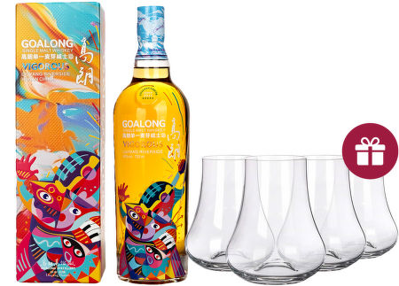 Goalong Vigorous, Single Malt Whiskey + dárek