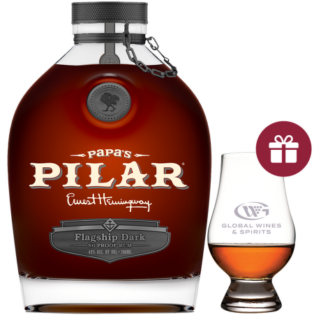 Papa´s Pilar Dark Rum 0,7l + dárek
