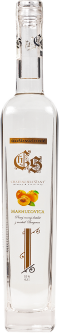 Chateau Selešťany Marhuľovica Bergeron (meruňkovice) 0,5L