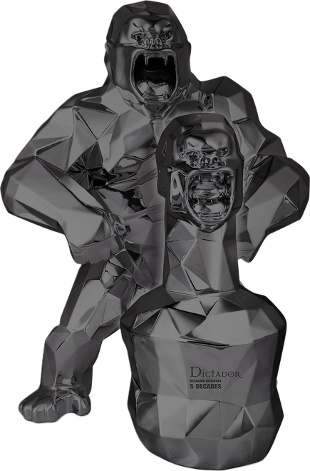 Dictador x Richard Orlinski 5 Decades Black 0,7l