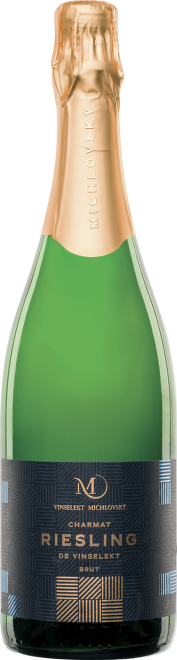 Charmat sekt Riesling Brut, Vinselekt Michlovský