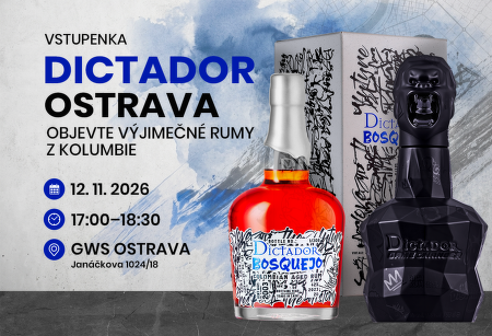 Vstupenka na Dictador Masterclass 12.11.2026 Ostrava