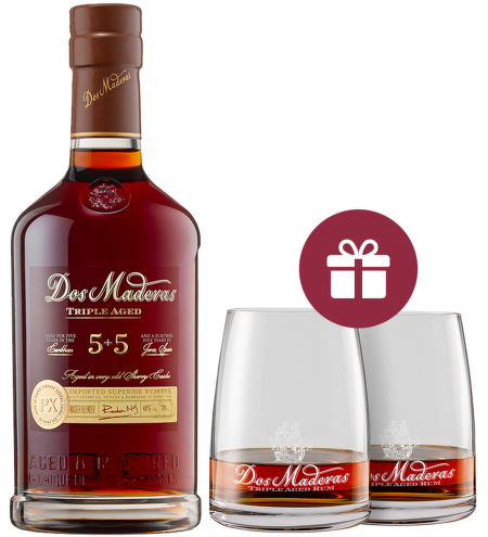 Dos Maderas P.X. 5+5 0,7l + dárek
