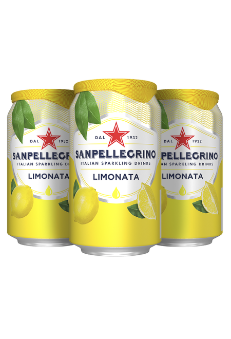 Sanpellegrino Limonata (citron), plech, 0,33l - 24 ks - gastro