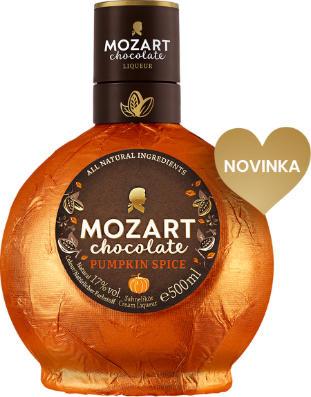 Mozart Chocolate Pumpkin Spice liqueur (dýňový likér) 0,5l