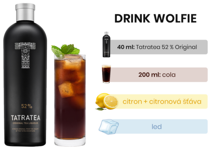 Tatratea 52% Original Tea liqueur 0,7l