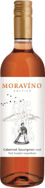 Rosé Cabernet Sauvignon, pozdní sběr, Moravíno