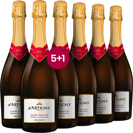 D´Artigny Cuvée Prestige Brut 5+1 - gastro